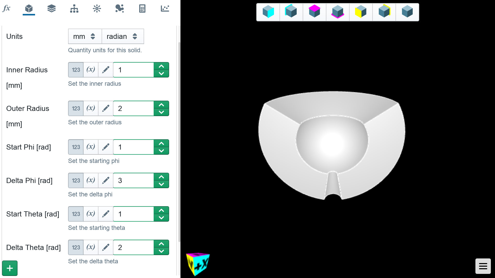 sphere shape complex